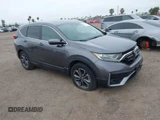 2021 Honda CR-V EX with VIN 2HKRW1H52MH402333, listed as a IAAI auction lot 42332579 with 28,952 mi miles and . Bid and sale history available at DreamBid. Image 1.