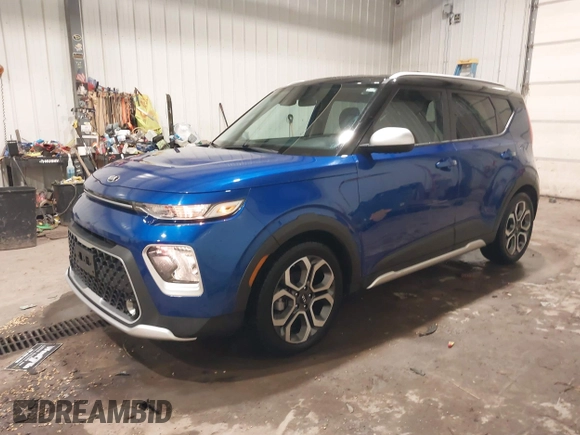2021 Kia Soul S with VIN KNDJ23AU1M7129377, listed as a IAAI auction lot 41523428 with 44,634 mi miles and . Bid and sale history available at DreamBid. Image 17.