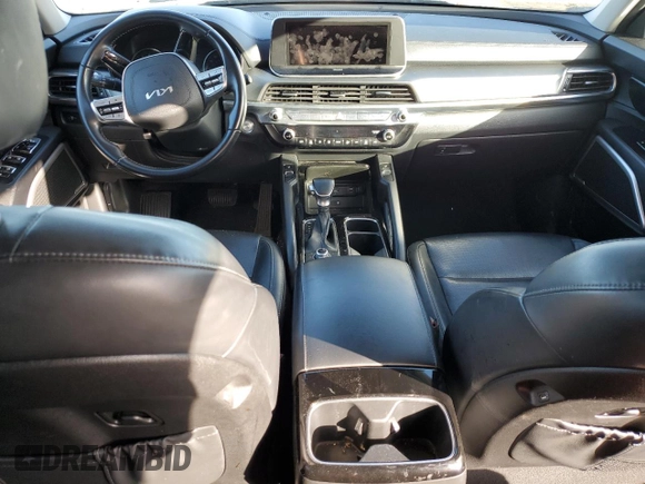 2022 Kia Telluride S with VIN 5XYP6DHC5NG201896, listed as a Copart auction lot 44646785 with 66,918 mi miles and Salvage Title. Bid and sale history available at DreamBid. Image 8.