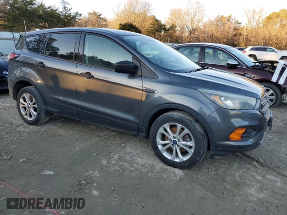 2018 Ford Escape S with VIN 1FMCU0F76JUA17509, listed as a Copart auction lot 84073164 with 162,812 mi miles and Salvage Title. Bid and sale history available at carsss.com. Image 4.