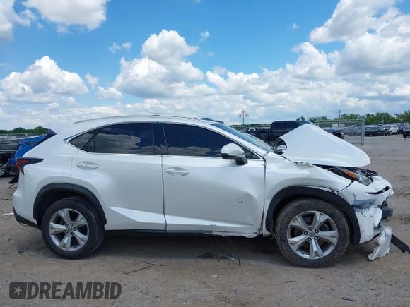 2017 Lexus NX 200t with VIN JTJYARBZ7H2051007, listed as a IAAI auction lot 42218098 with 295,786 mi miles and . Bid and sale history available at DreamBid. Image 13.