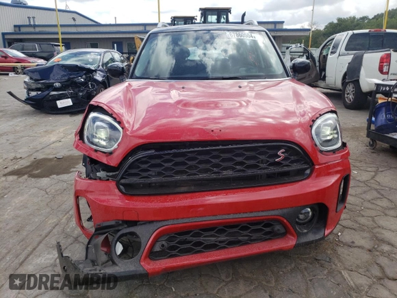 2024 MINI Countryman Cooper S with VIN WMZ53BR08R3R84313, listed as a Copart auction lot 67860504 with 17,524 mi miles and Salvage Title. Bid and sale history available at carsss.com. Image 5.