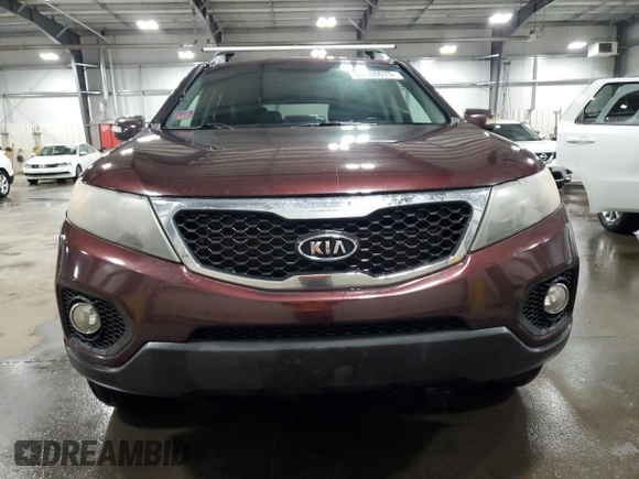 2011 Kia Sorento EX with VIN 5XYKUDA27BG036723, listed as a Copart auction lot 50180075 with 209,861 mi miles and Salvage Title. Bid and sale history available at carsss.com. Image 5.