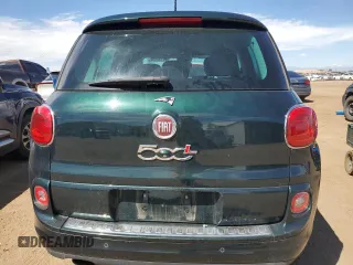 2014 FIAT 500L Lounge with VIN ZFBCFACH8EZ021946, listed as a Copart auction lot 68133844 with 104,017 mi miles and Salvage Title. Bid and sale history available at carsss.com. Image 6.