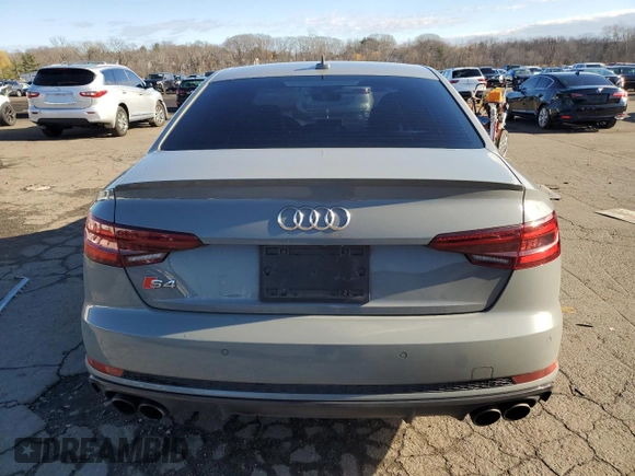 2019 Audi S4 Prestige with VIN WAUC4AF4XKA002270, listed as a Copart auction lot 81714114 with 71,633 mi miles and Salvage Title. Bid and sale history available at carsss.com. Image 6.