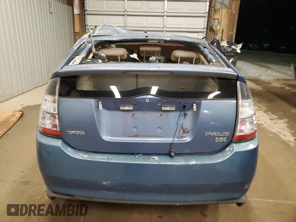 2004 Toyota Prius with VIN JTDKB20U640062297, listed as a Copart auction lot 82599054 with 0 mi miles and Salvage Title. Bid and sale history available at carsss.com. Image 6.