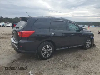 2017 Nissan Pathfinder SV z VIN 5N1DR2MN0HC681016, wystawiony jako Copart lot #87638785 z przebiegiem 173 130 mil mil oraz Szkoda całkowita • Salvage title. Historia ofert i sprzedaży dostępna na DreamBid. Obrazek 3.