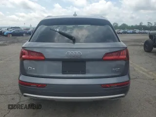 2018 Audi Q5 Premium Plus with VIN WA1BNAFYXJ2215267, listed as a Copart auction lot 60254005 with Not provided miles and Salvage title. Bid and sale history available at DreamBid. Image 6.