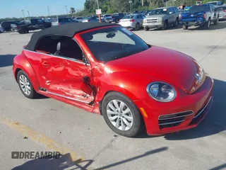 2019 Volkswagen Beetle S with VIN 3VW5DAAT7KM506687, listed as a IAAI auction lot 41638902 with 36,242 mi miles and . Bid and sale history available at DreamBid. Image 1.