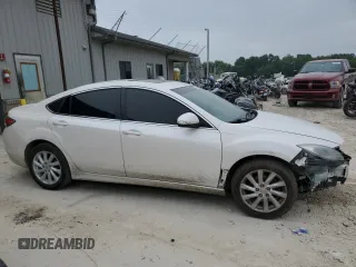 2012 Mazda 6 i Touring Plus with VIN 1YVHZ8EH0C5M17125, listed as a Copart auction lot 87085434 with 118,996 mi miles and Salvage Title. Bid and sale history available at carsss.com. Image 4.