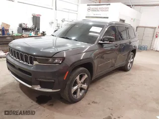 2022 Jeep Grand Cherokee L Limited with VIN 1C4RJKBG1N8520064, listed as a IAAI auction lot 41513702 with 74,769 mi miles. Bid and sale history available at carsss.com. Image 17.