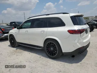 2021 Mercedes-Benz GLS 63 AMG with VIN 4JGFF8KE2MA276675, listed as a Copart auction lot 62254434 with 30,425 mi miles and Clean Title. Bid and sale history available at DreamBid. Image 2.