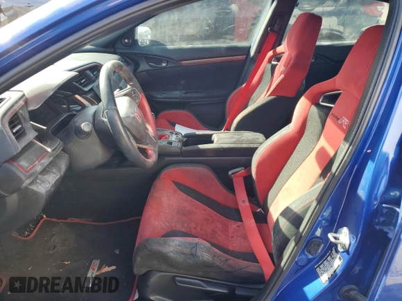 2018 Honda Civic Type R Touring z VIN SHHFK8G73JU201611, wystawiony jako Copart lot #83976074 z przebiegiem Nie podano mil oraz Szkoda całkowita • Salvage title. Historia ofert i sprzedaży dostępna na DreamBid. Obrazek 7.