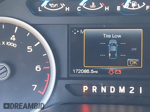 2017 Ford F-150 XL with VIN 1FTEW1CP7HKC35627, listed as a IAAI auction lot 42422310 with 172,086 mi miles and . Bid and sale history available at DreamBid. Image 15.