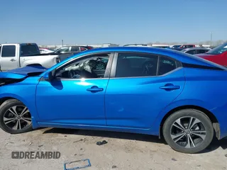 2021 Nissan Sentra SV with VIN 3N1AB8CV9MY318282, listed as a IAAI auction lot 41846923 with 47,380 mi miles and . Bid and sale history available at DreamBid. Image 14.