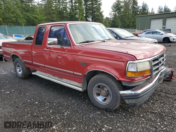 1992 Ford F-150 with VIN 1FTEX15H3NKA17831, listed as a Copart auction lot 74228244 with 201,769 mi miles and Salvage Title. Bid and sale history available at carsss.com. Image 4.