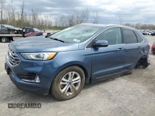 2019 Ford Edge SEL z VIN 2FMPK4J99KBB33916, wystawiony jako Copart lot #55020375 z przebiegiem 66 068 mil mil oraz Szkoda całkowita • Salvage title. Historia ofert i sprzedaży dostępna na DreamBid. Obrazek 1.