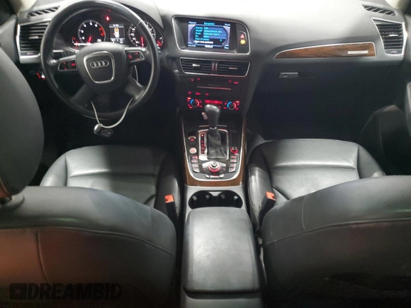 2012 Audi Q5 Premium Plus with VIN WA1LFAFP5CA122447, listed as a Copart auction lot 65022545 with 95,814 mi miles and Salvage title. Bid and sale history available at DreamBid. Image 8.