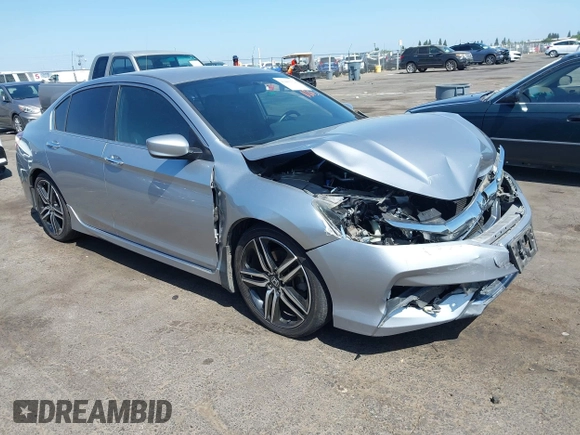2016 Honda Accord Sport с VIN 1HGCR2F57GA108588, выставлен на аукционе IAAI как лот 42401320 с пробегом 103 734 миль миль и . История ставок и продаж доступна на DreamBid. Изображение 1.