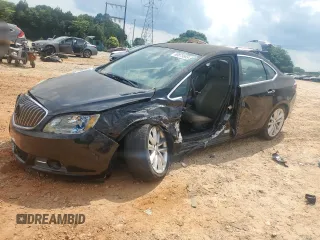 2013 Buick Verano Convenience Group with VIN 1G4PR5SK4D4254241, listed as a Copart auction lot 60873665 with 166,680 mi miles and Salvage title. Bid and sale history available at DreamBid. Image 1.