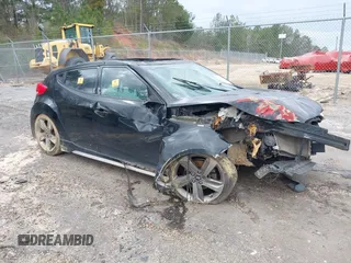 2013 Hyundai Veloster Turbo z VIN KMHTC6AE3DU100962, wystawiony jako IAAI lot #41575187 z przebiegiem Nie podano mil oraz . Historia ofert i sprzedaży dostępna na DreamBid. Obrazek 1.