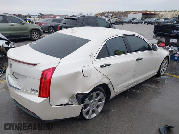 2013 Cadillac ATS Luxury z VIN 1G6AB5RA1D0156368, wystawiony jako IAAI lot #41283194 z przebiegiem 95 770 mil mil oraz . Historia ofert i sprzedaży dostępna na DreamBid. Obrazek 4.