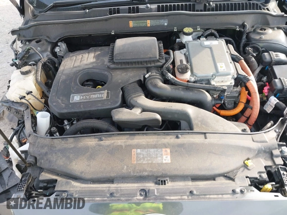 2019 Ford Fusion Hybrid Titanium with VIN 3FA6P0RU9KR158129, listed as a IAAI auction lot 41717104 with 37,736 mi miles. Bid and sale history available at carsss.com. Image 10.