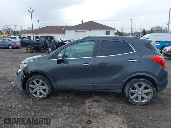2016 Buick Encore Leather with VIN KL4CJGSB8GB545762, listed as a IAAI auction lot 41957024 with 142,216 mi miles and . Bid and sale history available at carsss.com. Image 15.