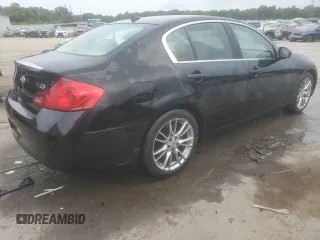 2007 Infiniti G35 Journey with VIN JNKBV61EX7M713397, listed as a Copart auction lot 61899474 with Not Provided miles and Salvage Title. Bid and sale history available at DreamBid. Image 3.