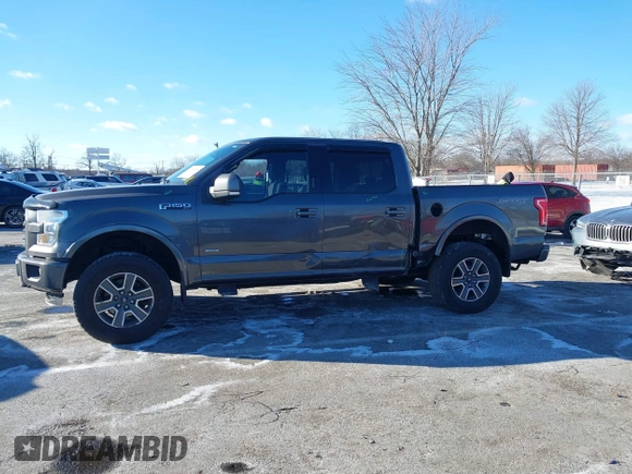 2015 Ford F-150 XLT with VIN 1FTEW1EP9FFC81723, listed as a IAAI auction lot 41258095 with 90,718 mi miles. Bid and sale history available at carsss.com. Image 14.