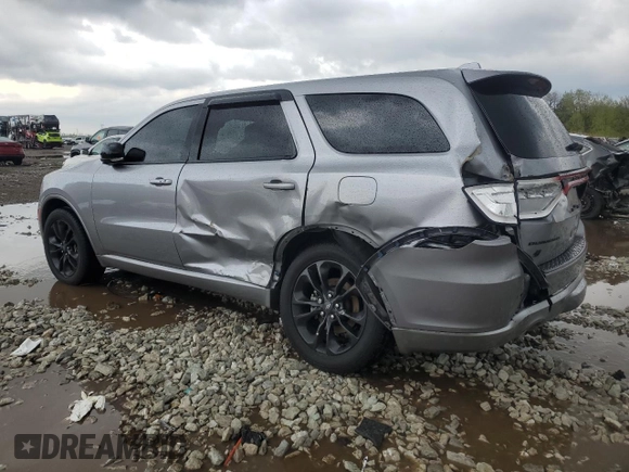 2021 Dodge Durango GT Plus with VIN 1C4RDJDG1MC611409, listed as a Copart auction lot 55362375 with 58,846 mi miles and Salvage title. Bid and sale history available at DreamBid. Image 2.
