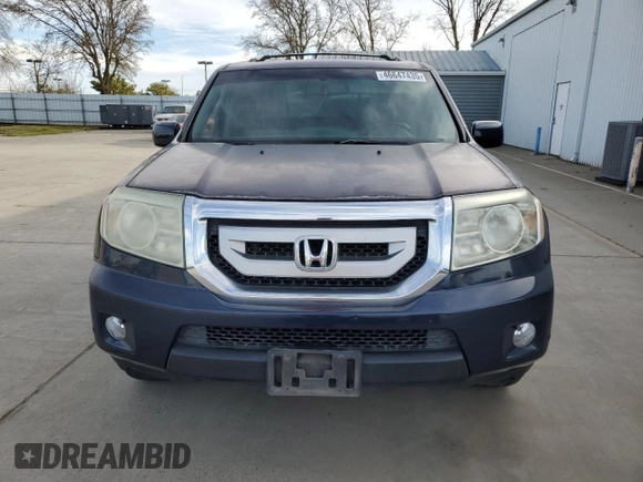 2010 Honda Pilot Touring with VIN 5FNYF4H91AB003620, listed as a Copart auction lot 46647435 with 295,025 mi miles and Clean Title. Bid and sale history available at carsss.com. Image 5.