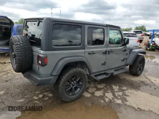 2019 Jeep Wrangler Unlimited Sport S with VIN 1C4HJXDN7KW685659, listed as a Copart auction lot 58549885 with 62,831 mi miles and Clean title. Bid and sale history available at DreamBid. Image 3.