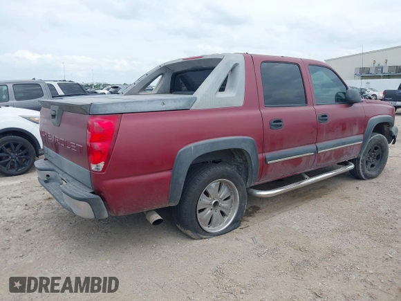 2004 Chevrolet Avalanche Z66 with VIN 3GNEC12T14G147916, listed as a IAAI auction lot 42276296 with 66,693 mi miles and . Bid and sale history available at DreamBid. Image 4.