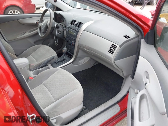 2009 Toyota Corolla with VIN JTDBL40E89J051515, listed as a IAAI auction lot 41744511 with 66,160 mi miles. Bid and sale history available at carsss.com. Image 5.