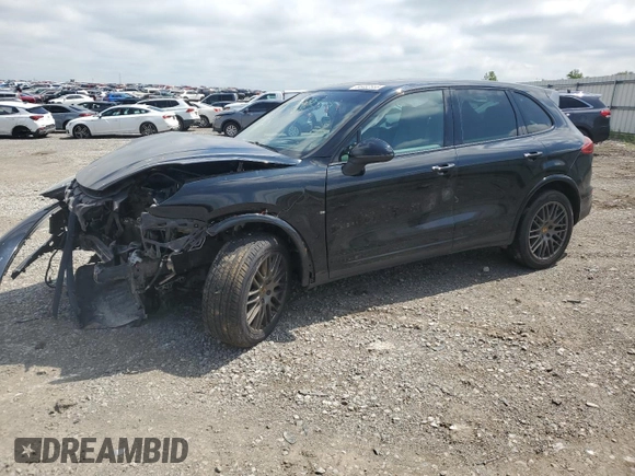 2017 Porsche Cayenne z VIN WP1AA2A20HKA80248, wystawiony jako Copart lot #56482555 z przebiegiem Nie podano mil oraz Szkoda całkowita • Salvage title. Historia ofert i sprzedaży dostępna na DreamBid. Obrazek 1.