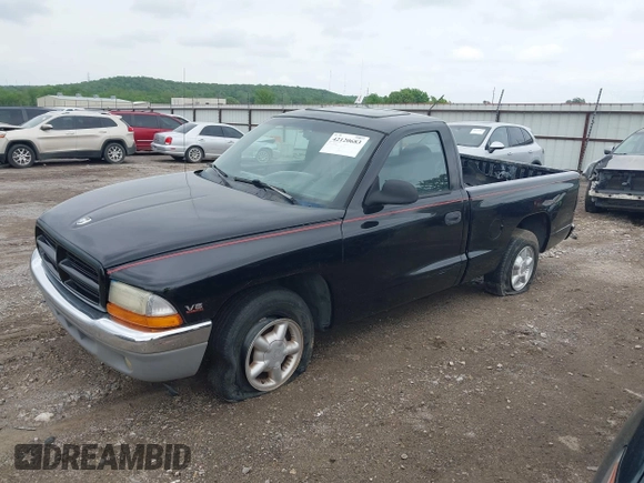1998 Dodge Dakota SLT with VIN 1B7FL26X0WS720008, listed as a IAAI auction lot 42120683 with 194,922 mi miles and . Bid and sale history available at carsss.com. Image 2.