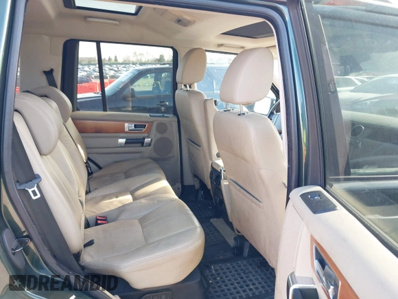 2011 Land Rover LR4 with VIN SALAB2D43BA569325, listed as a IAAI auction lot 42121014 with 166,761 mi miles and . Bid and sale history available at DreamBid. Image 8.