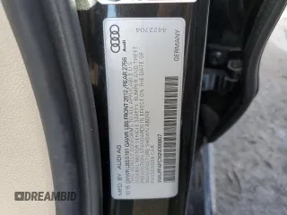 2016 Audi A6 2.0T Premium with VIN WAUFFAFC3GN098807, listed as a Copart auction lot 68615082 with 52,506 mi miles. Bid and sale history available at carsss.com. Image 12.