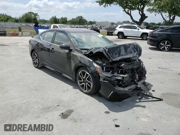 2024 Nissan Sentra SR с VIN 3N1AB8DV3RY306747, выставлен на аукционе Copart как лот 54246175 с пробегом 26 376 миль миль и На запчасти • Non repairable. История ставок и продаж доступна на DreamBid. Изображение 14.