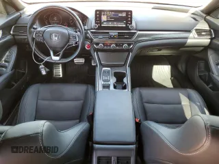 2020 Honda Accord Sport with VIN 1HGCV2F32LA006636, listed as a Copart auction lot 57276435 with 67,773 mi miles and Salvage title. Bid and sale history available at DreamBid. Image 8.
