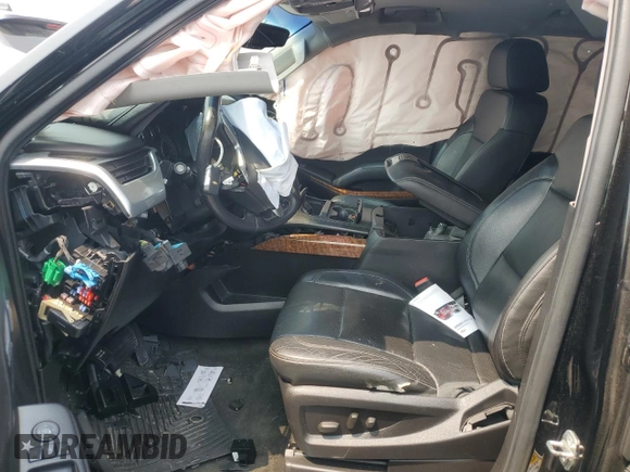 2015 Chevrolet Tahoe LTZ with VIN 1GNSKCKC2FR289034, listed as a Copart auction lot 57067225 with Not provided miles and Salvage title. Bid and sale history available at DreamBid. Image 7.