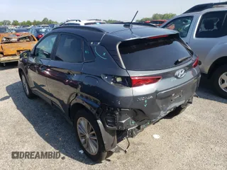 2020 Hyundai Kona SEL with VIN KM8K2CAA7LU531698, listed as a Copart auction lot 49087601 with 27,170 mi miles. Bid and sale history available at carsss.com. Image 3.