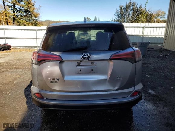 2017 Toyota RAV4 LE with VIN 2T3BFREV2HW692706, listed as a Copart auction lot 76488804 with 53,249 mi miles and Salvage Title. Bid and sale history available at carsss.com. Image 6.