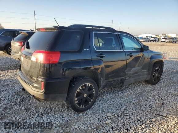 2017 GMC Terrain SLE with VIN 2GKFLTE37H6262823, listed as a Copart auction lot 45183345 with 106,166 mi miles and Salvage Title. Bid and sale history available at carsss.com. Image 3.