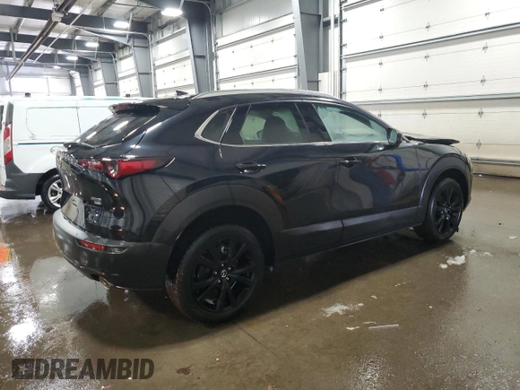 2021 Mazda CX-30 Premium with VIN 3MVDMBDY3MM254689, listed as a Copart auction lot 47817405 with 43,393 mi miles and Salvage Title. Bid and sale history available at carsss.com. Image 3.