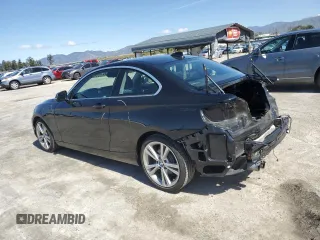 2015 BMW 2 Series 228i with VIN WBA1F9C52FVW98473, listed as a Copart auction lot 46229703 with 74,278 mi miles. Bid and sale history available at carsss.com. Image 2.