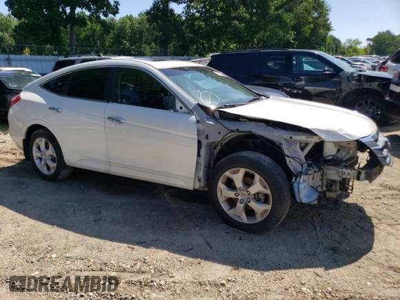 2010 Honda Crosstour EX-L with VIN 5J6TF2H5XAL013615, listed as a Copart auction lot 54076344 with 97,882 mi miles and Salvage Title. Bid and sale history available at carsss.com. Image 4.