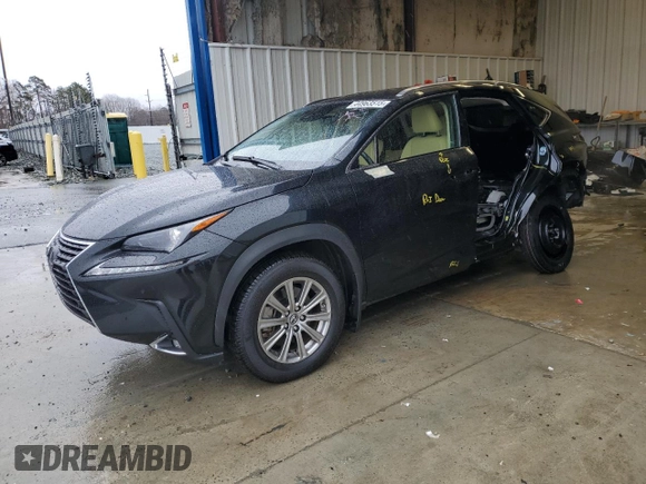 2020 Lexus NX with VIN JTJDJRDZ9L2140906, listed as a Copart auction lot 44963515 with 43,904 mi miles and Salvage Title. Bid and sale history available at carsss.com. Image 1.