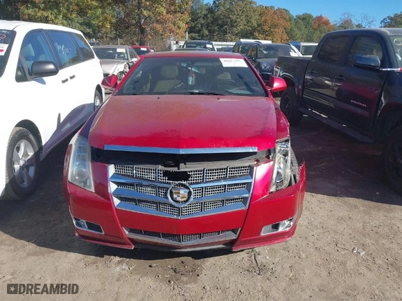2011 Cadillac CTS Coupe Performance with VIN 1G6DJ1ED8B0154882, listed as a IAAI auction lot 40820898 with 1 mi miles. Bid and sale history available at carsss.com. Image 11.